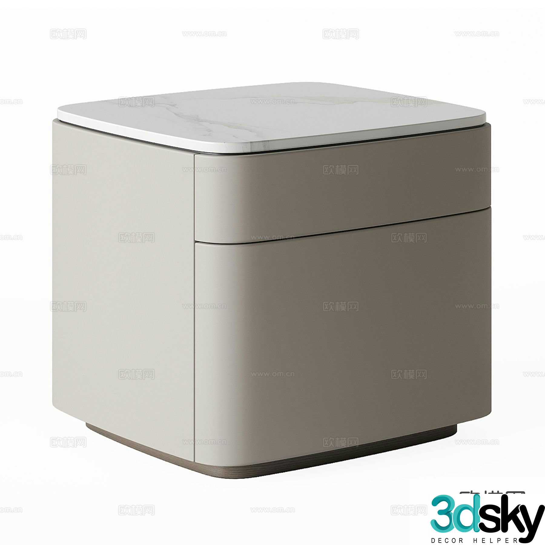 Lema bedside table 3d model