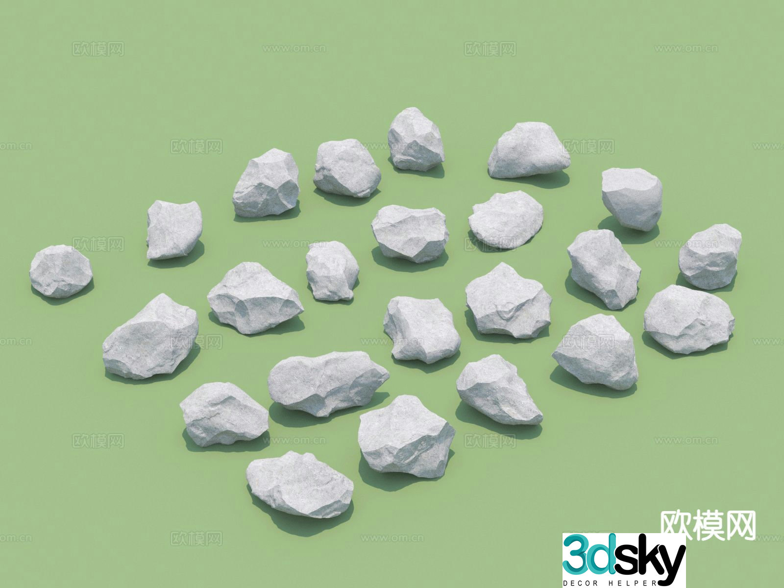 stone 3d model