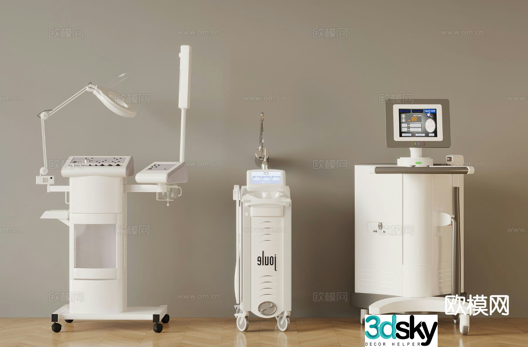 Modern medical equipment 3d model