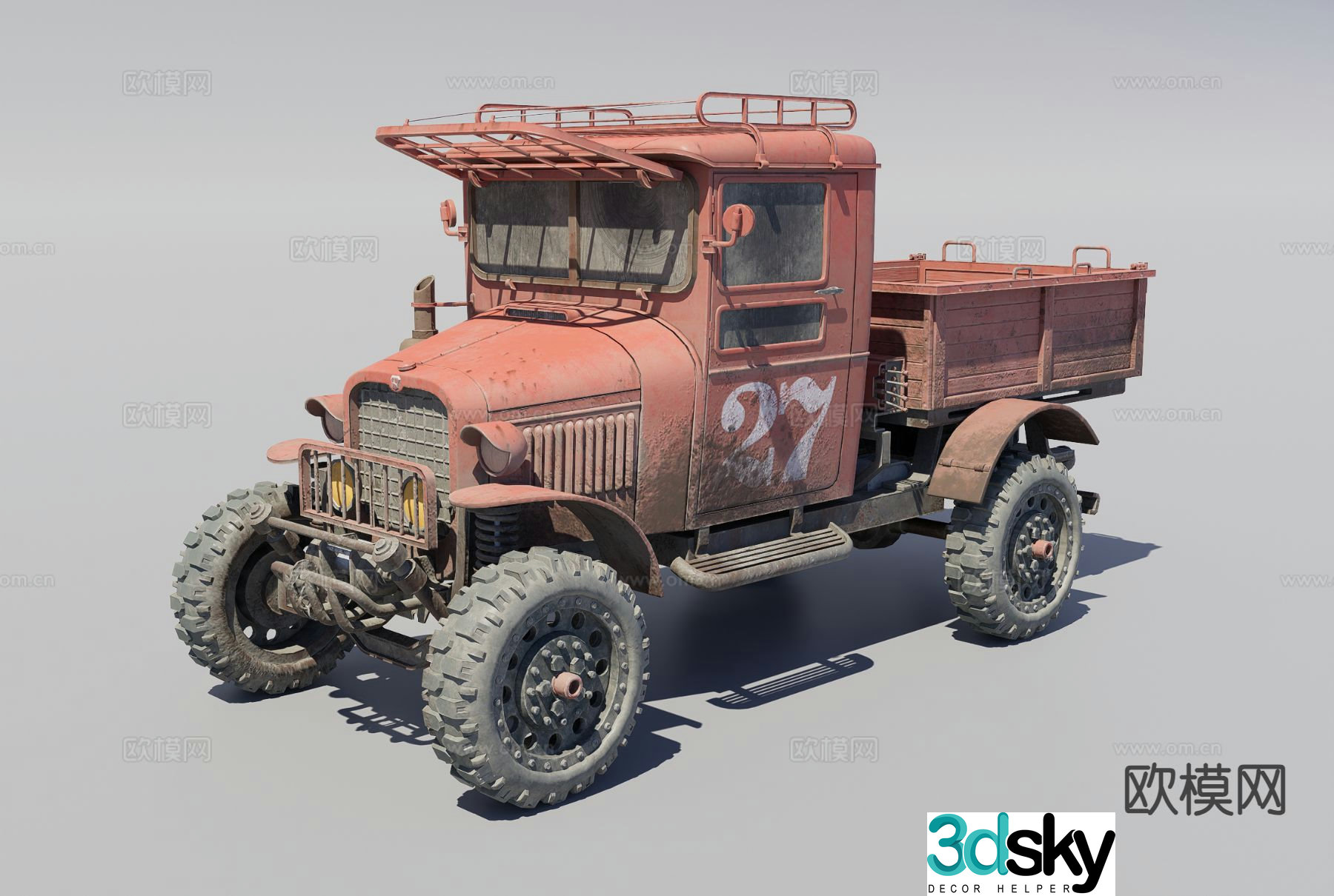 tractor 3d model