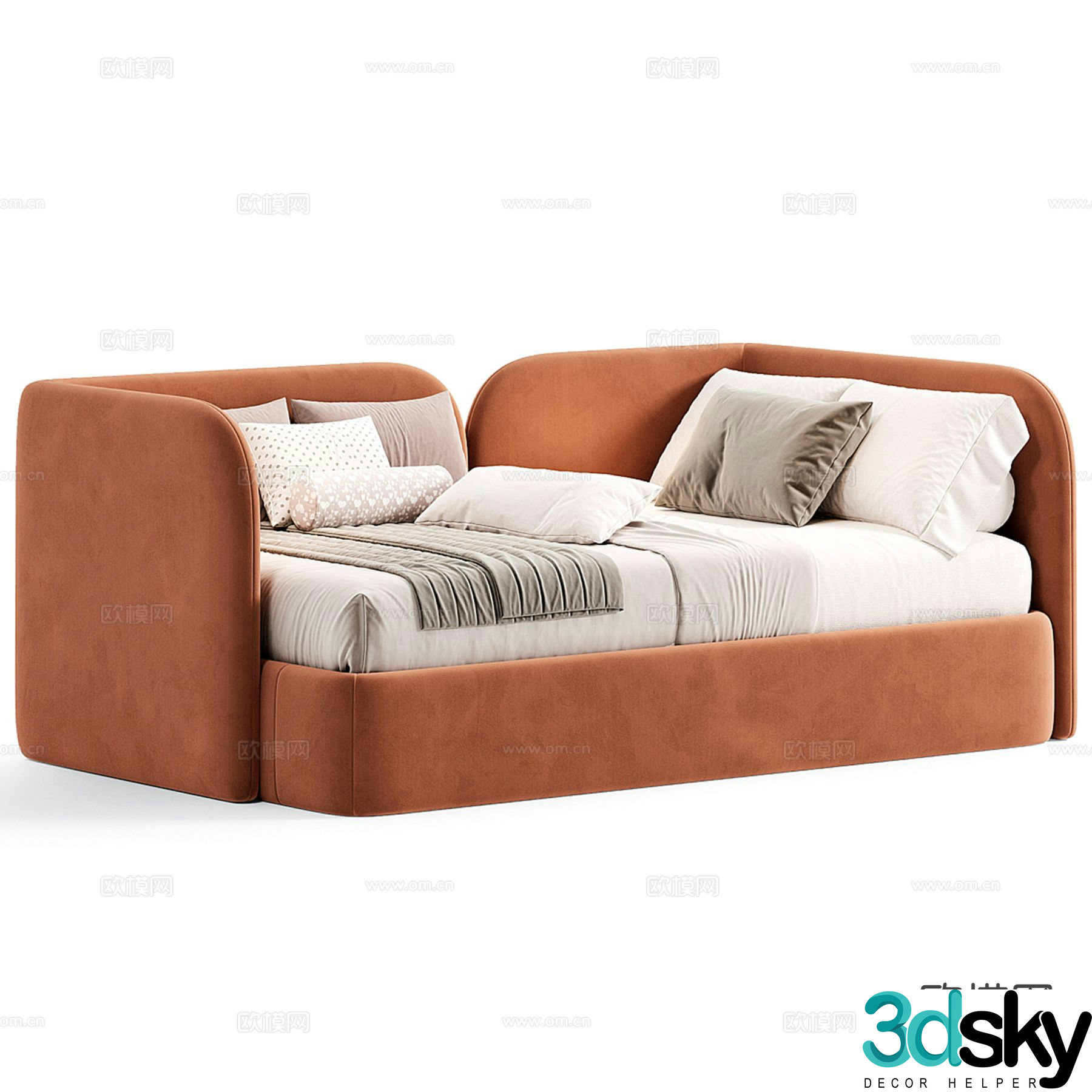 Amaliya children’s bed 3d model