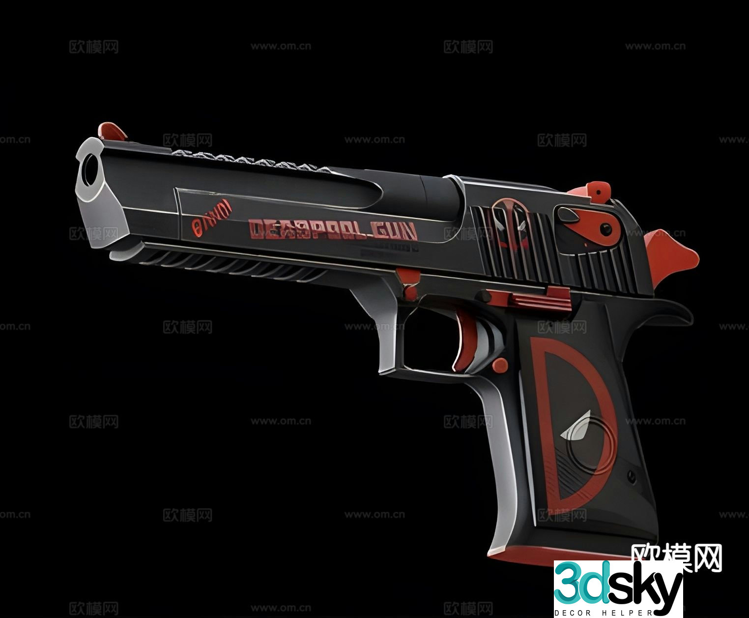 desert eagle 3d model