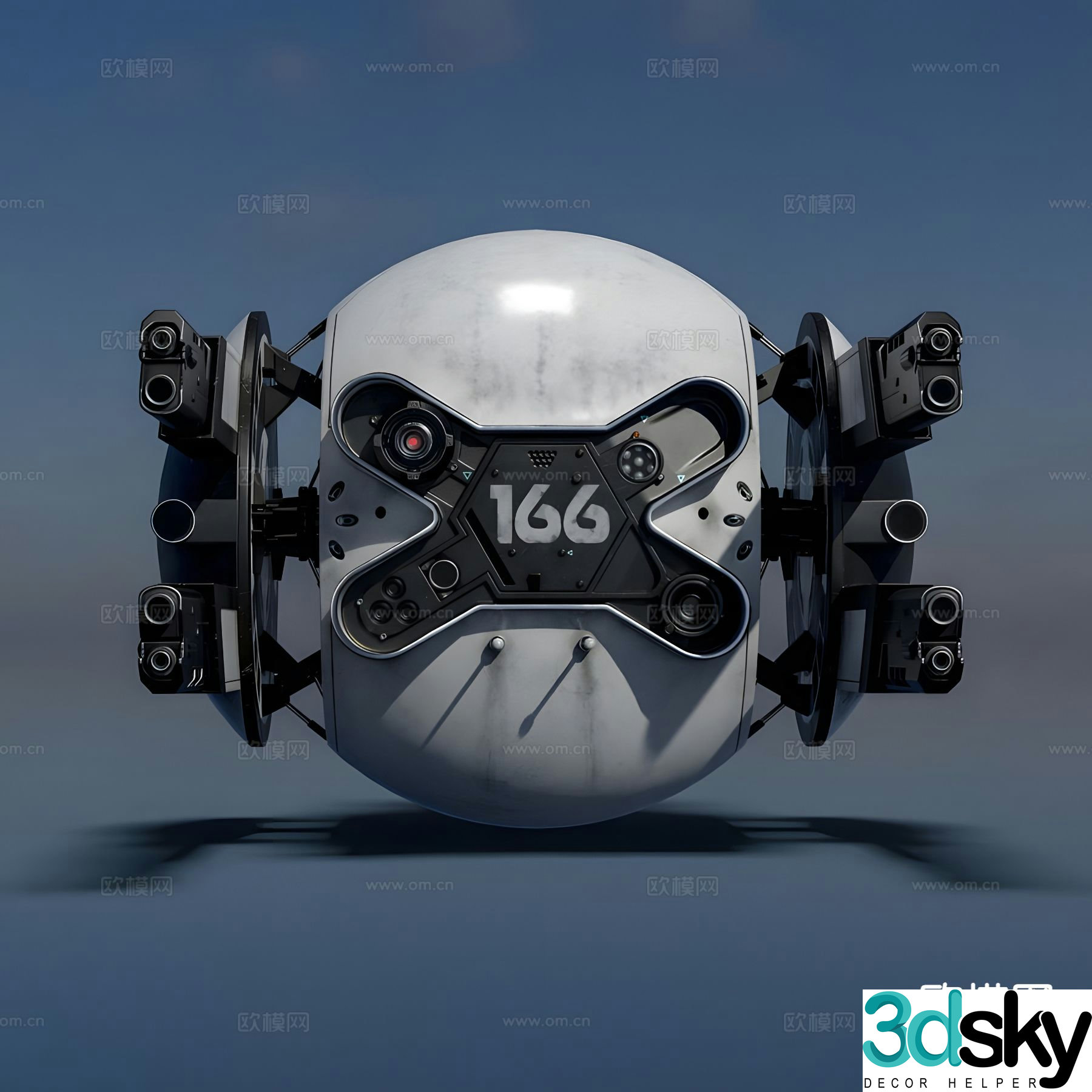 Forgotten Drone 3D Model