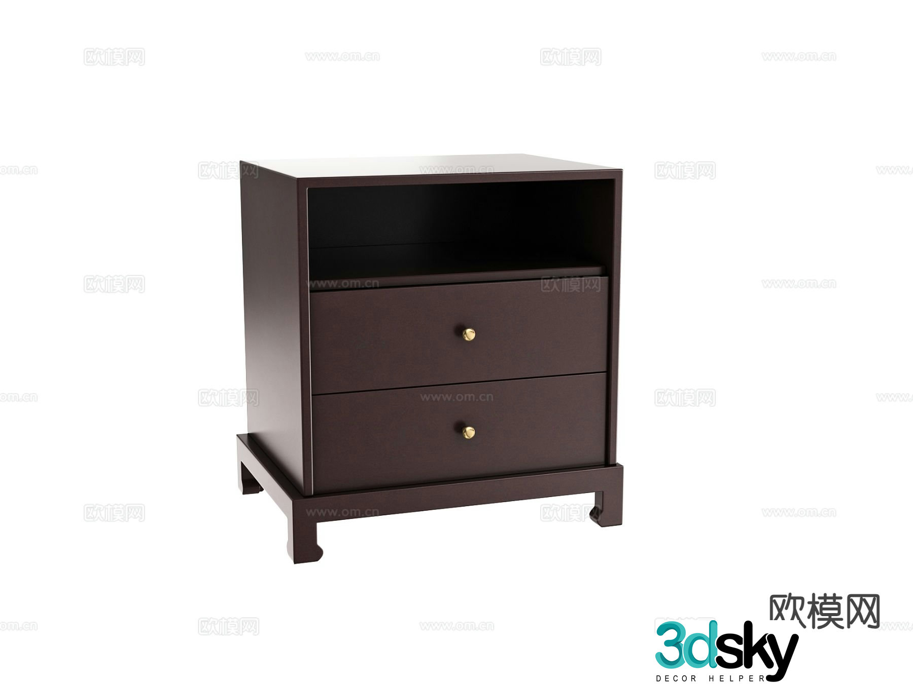 bedside table 3d model
