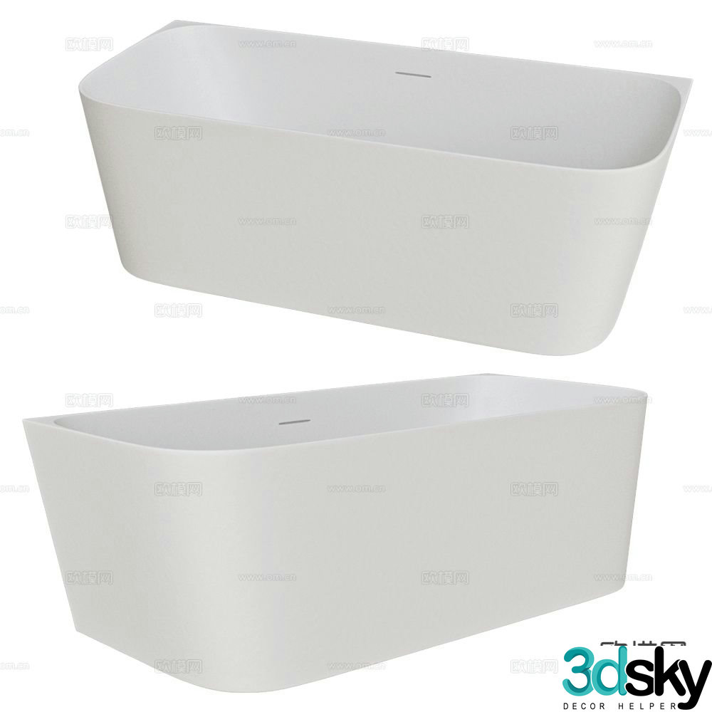 Abber bathtub 3d model