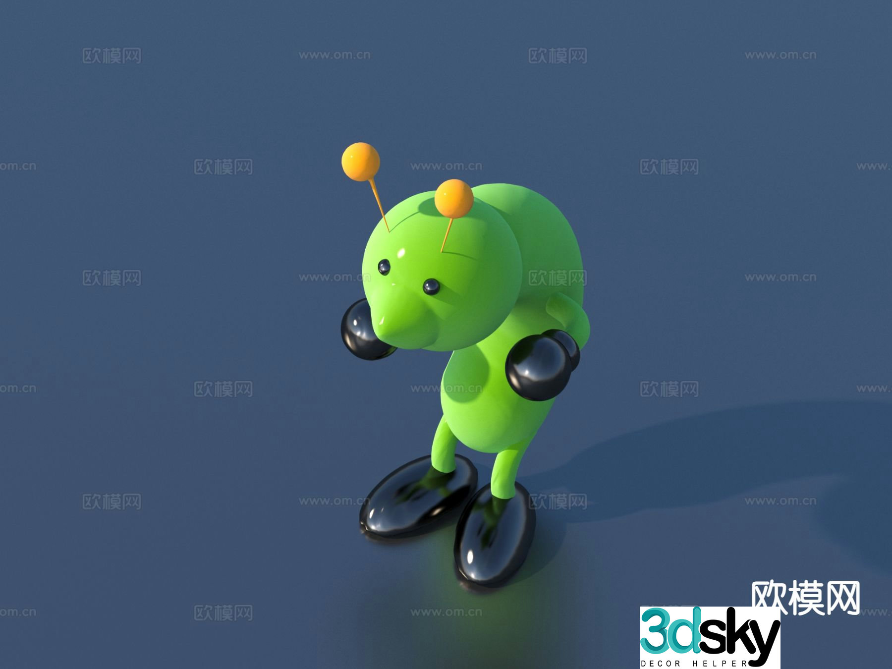 Cartoon toys animal doll 3d model