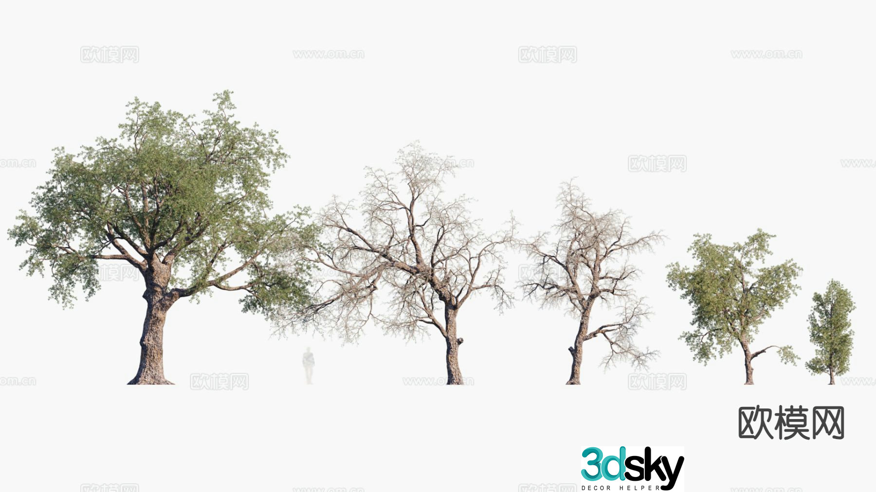 Trees Big Tree Landscape Tree 3D Model
