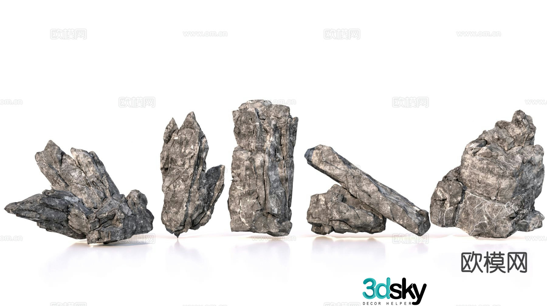 Rock Stone Stone Landscape Stone 3d model