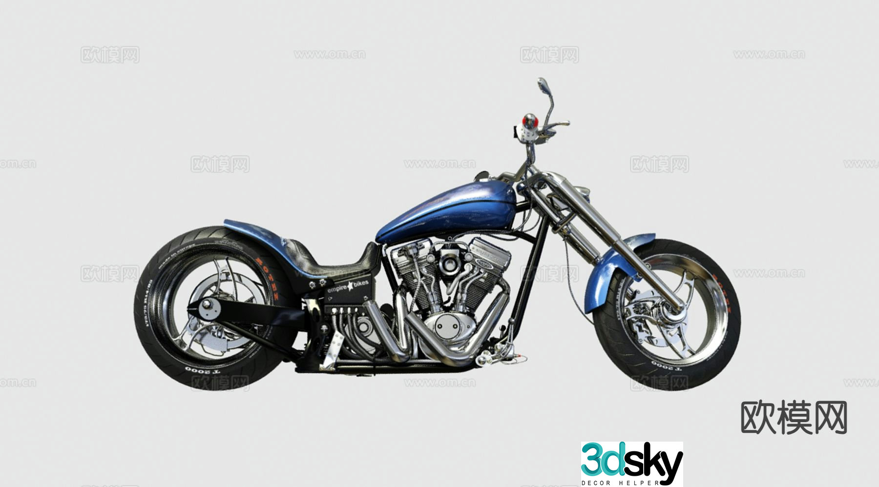 motorcycle 3d model
