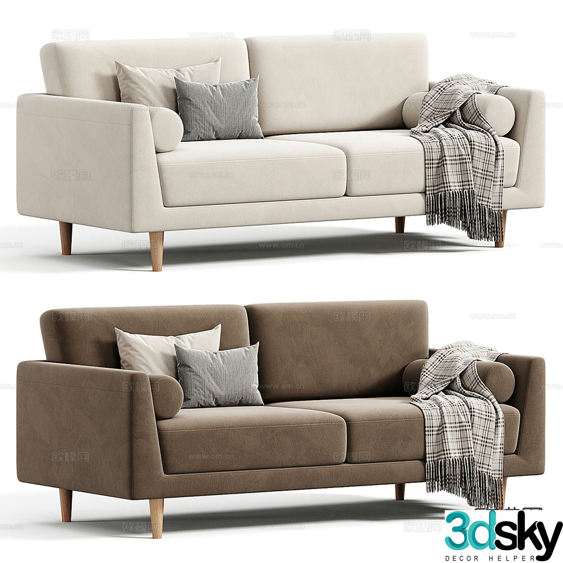 Divan.ru loveseat 3d model