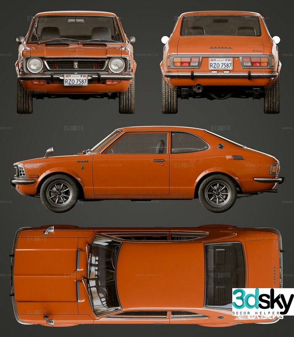 Toyota Corolla 3d model