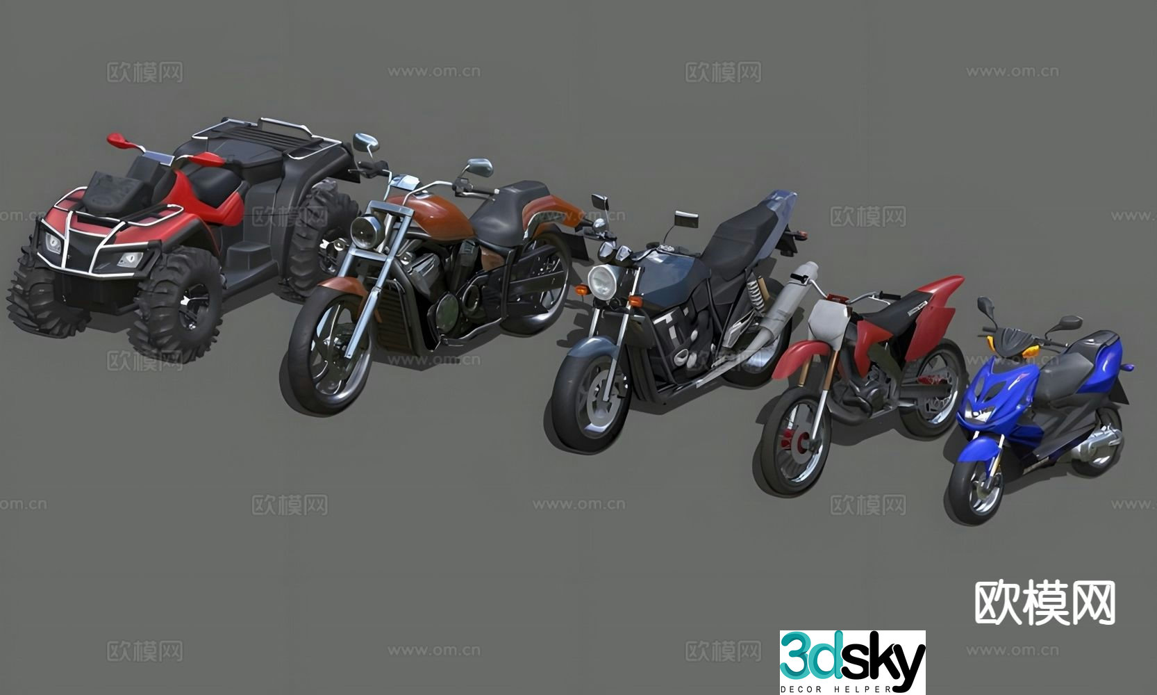motorcycle motorcycle 3d model