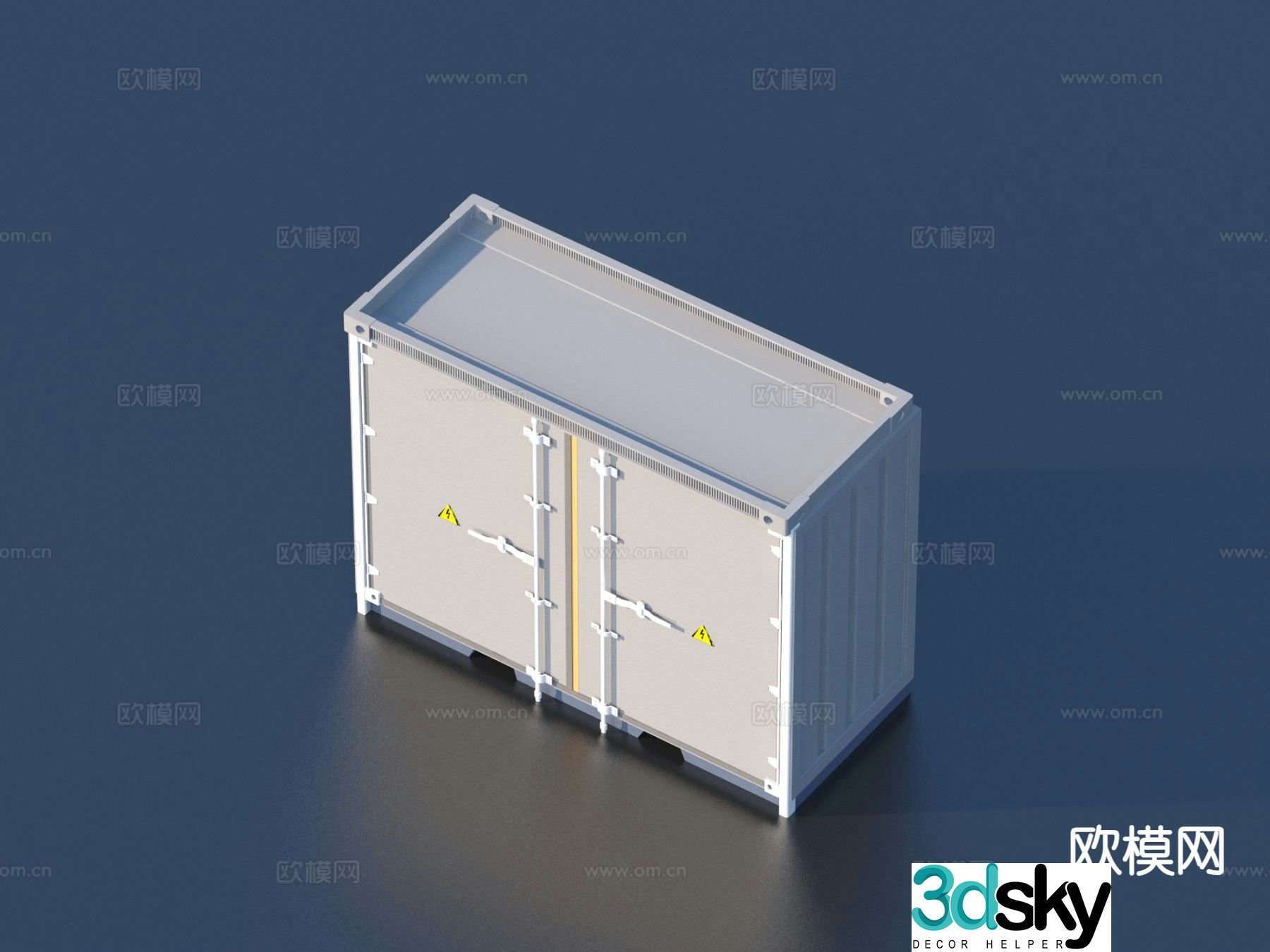 Distribution box distribution room distribution room 3d model