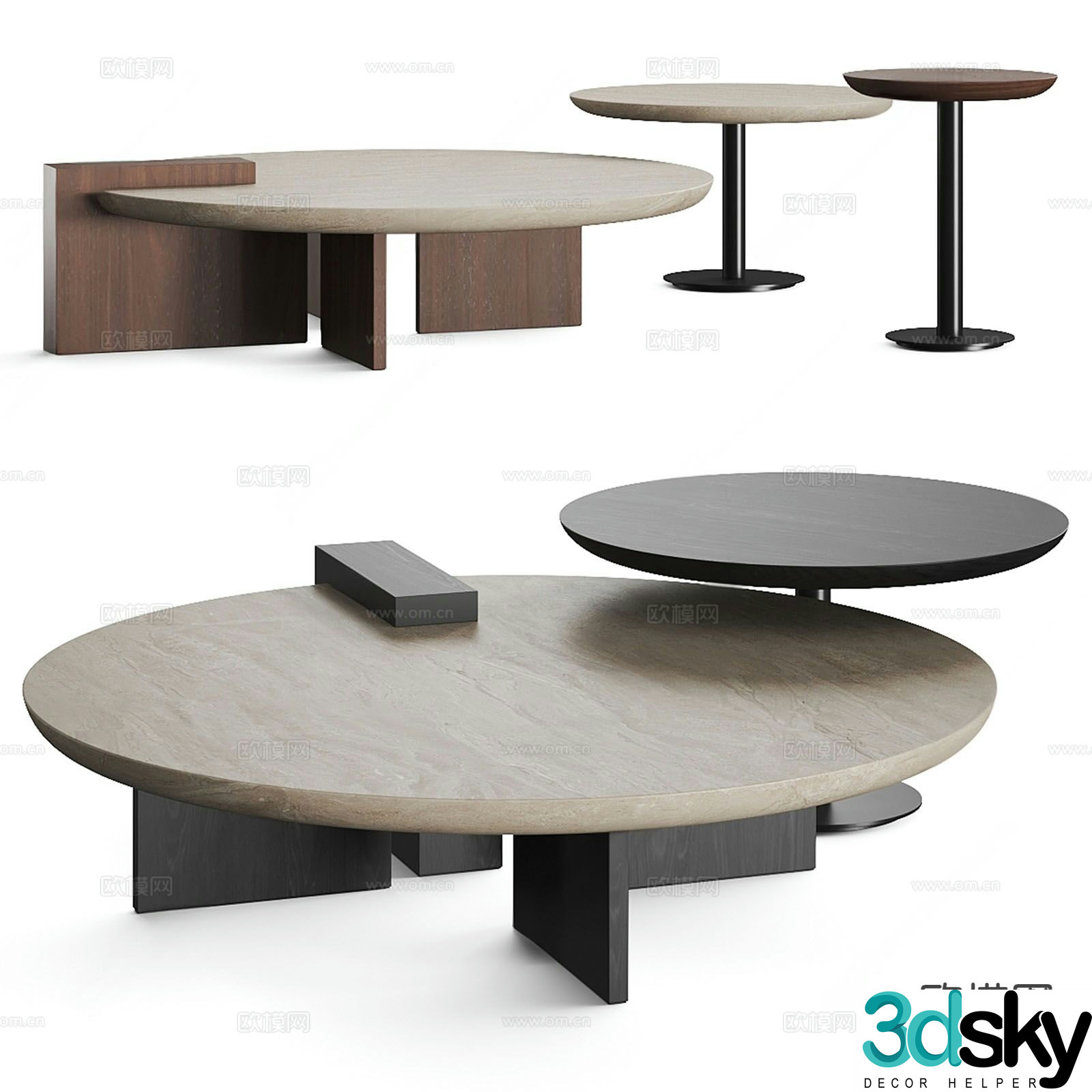 Emmemobili coffee table 3d model