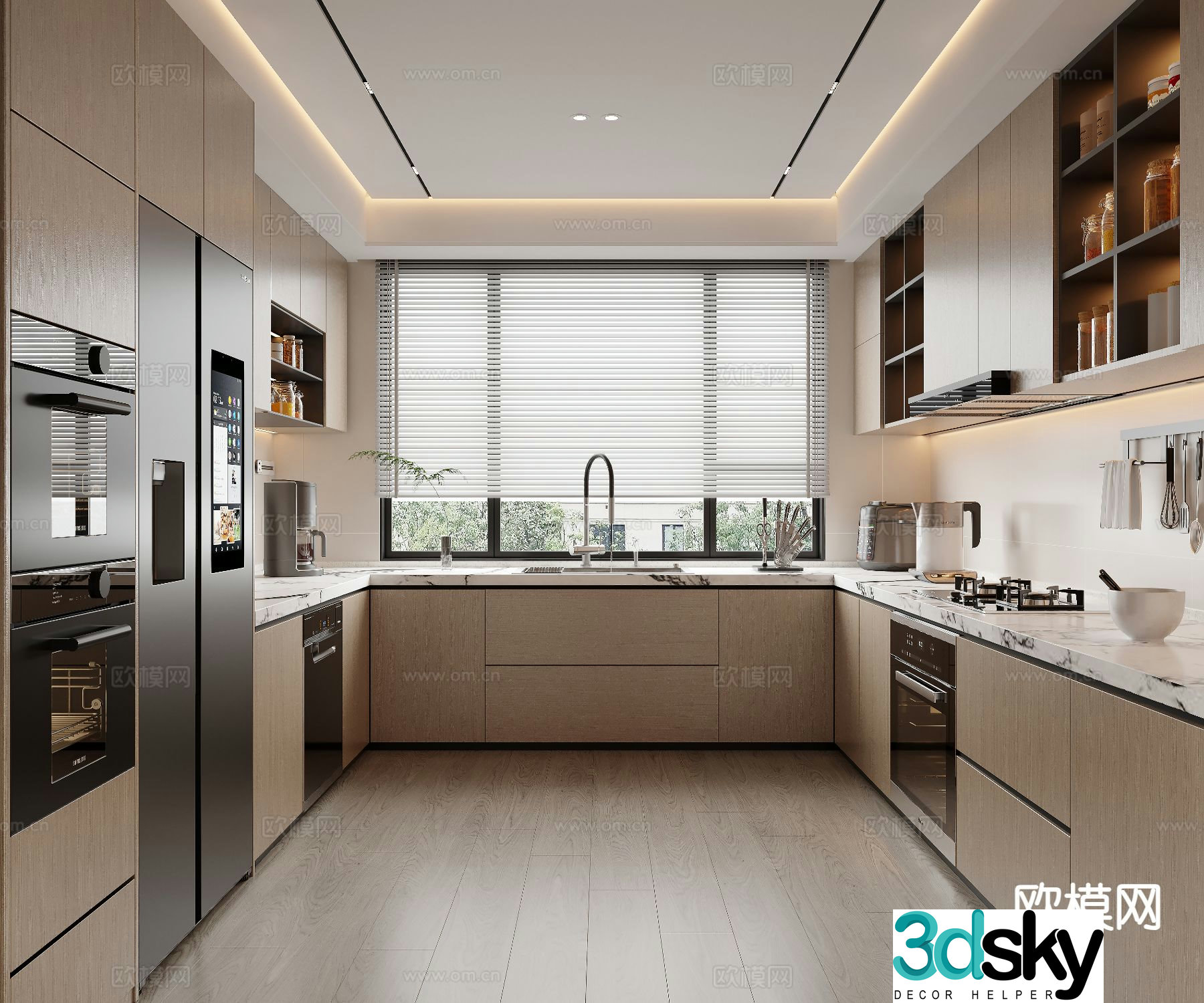 Italian kitchen 3d model