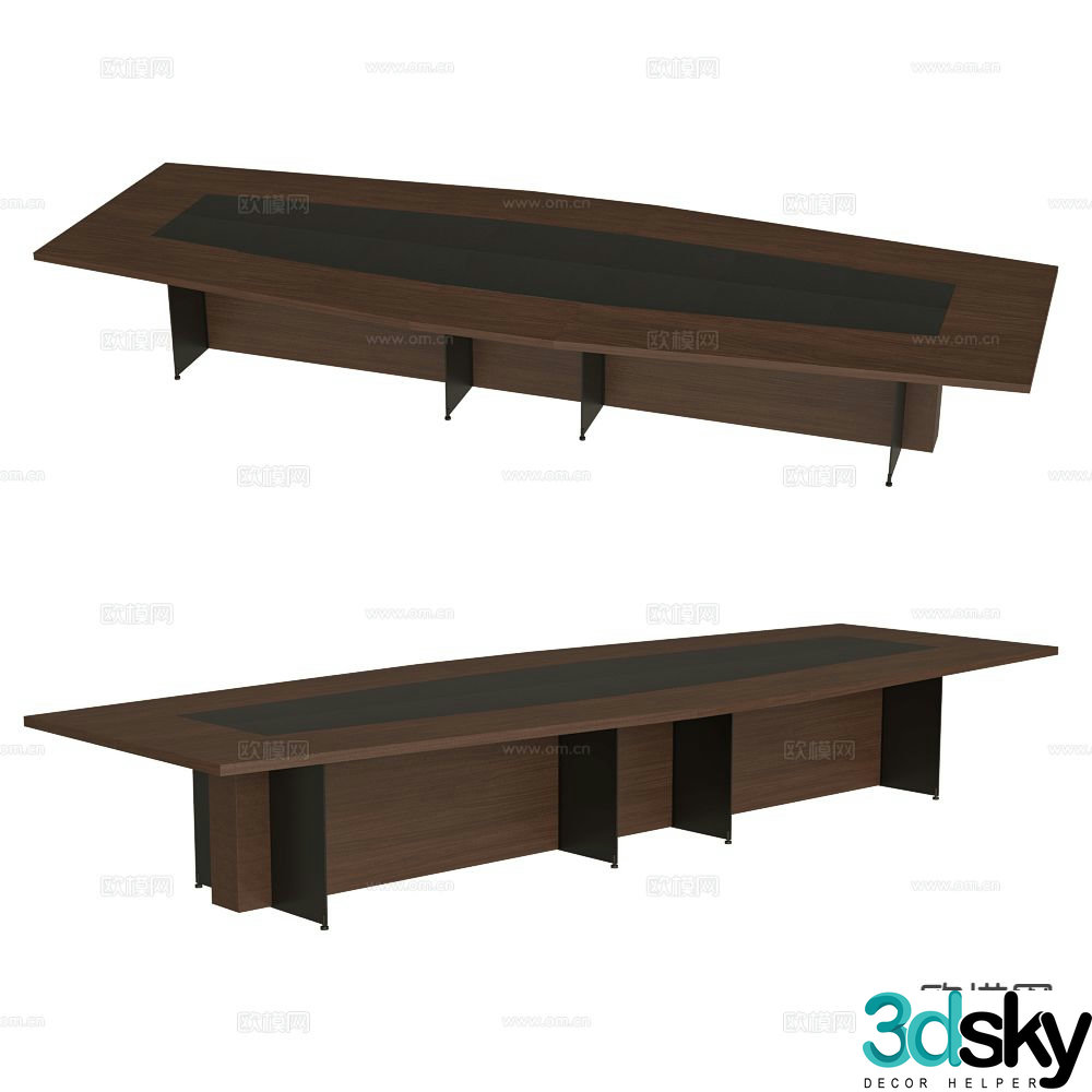 Alea conference table conference table 3d model