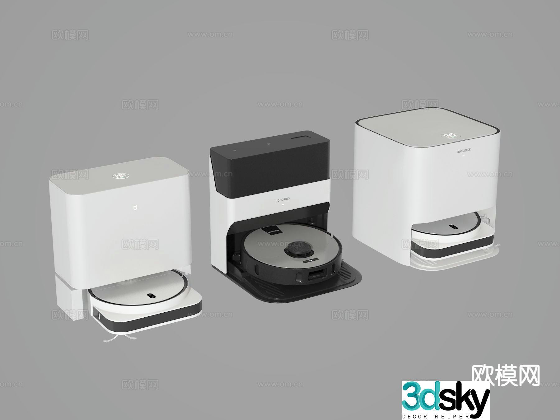 Sweeping robot 3d model
