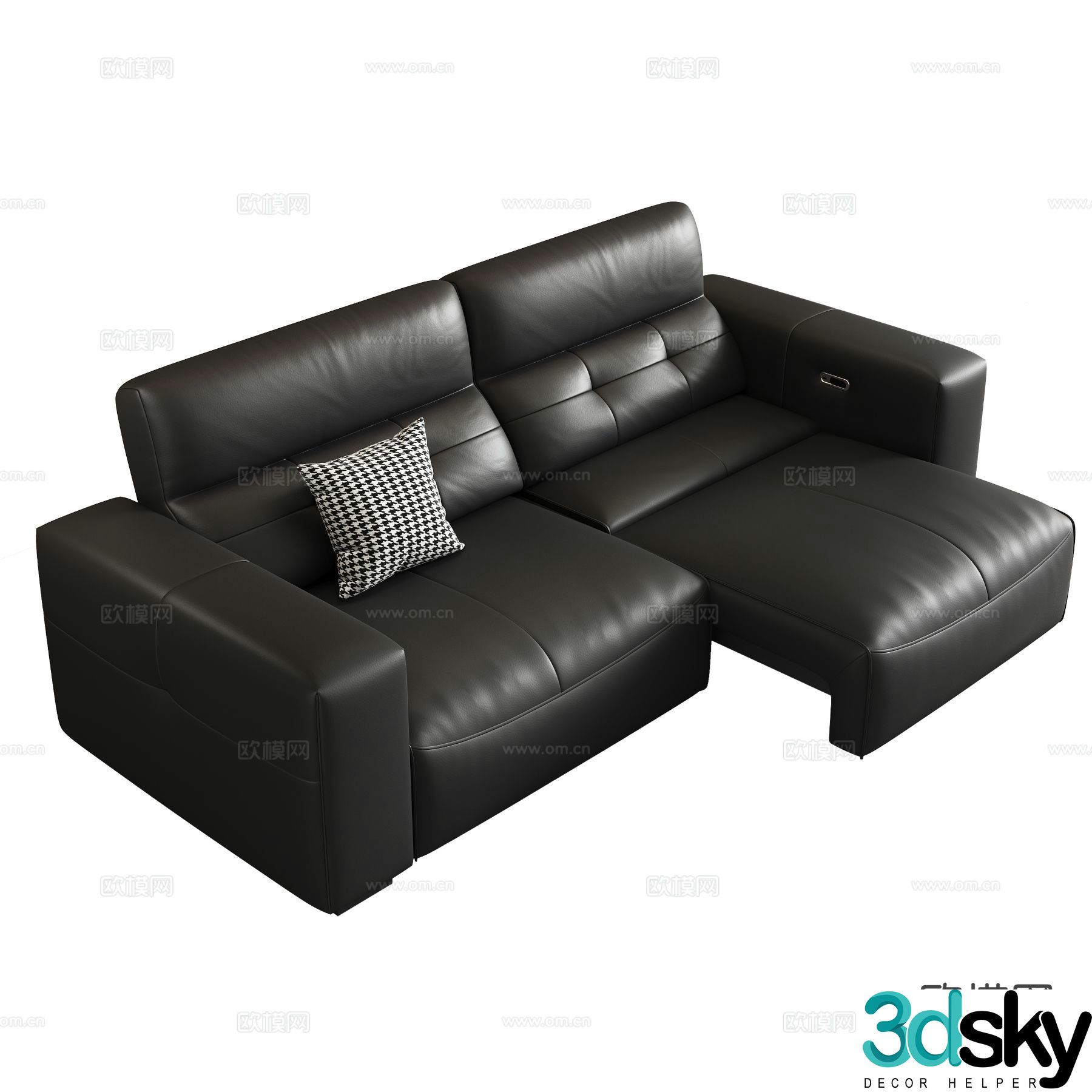 Functional sofa sofa bed 3d model