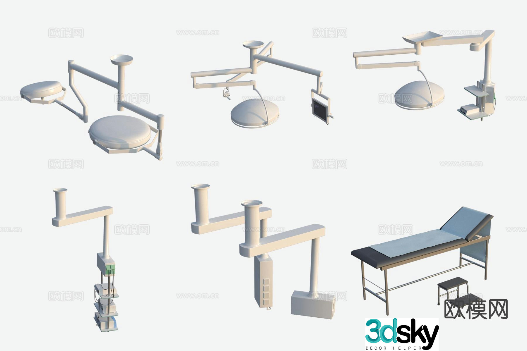 Hospital equipment medical equipment equipment machine 3d model