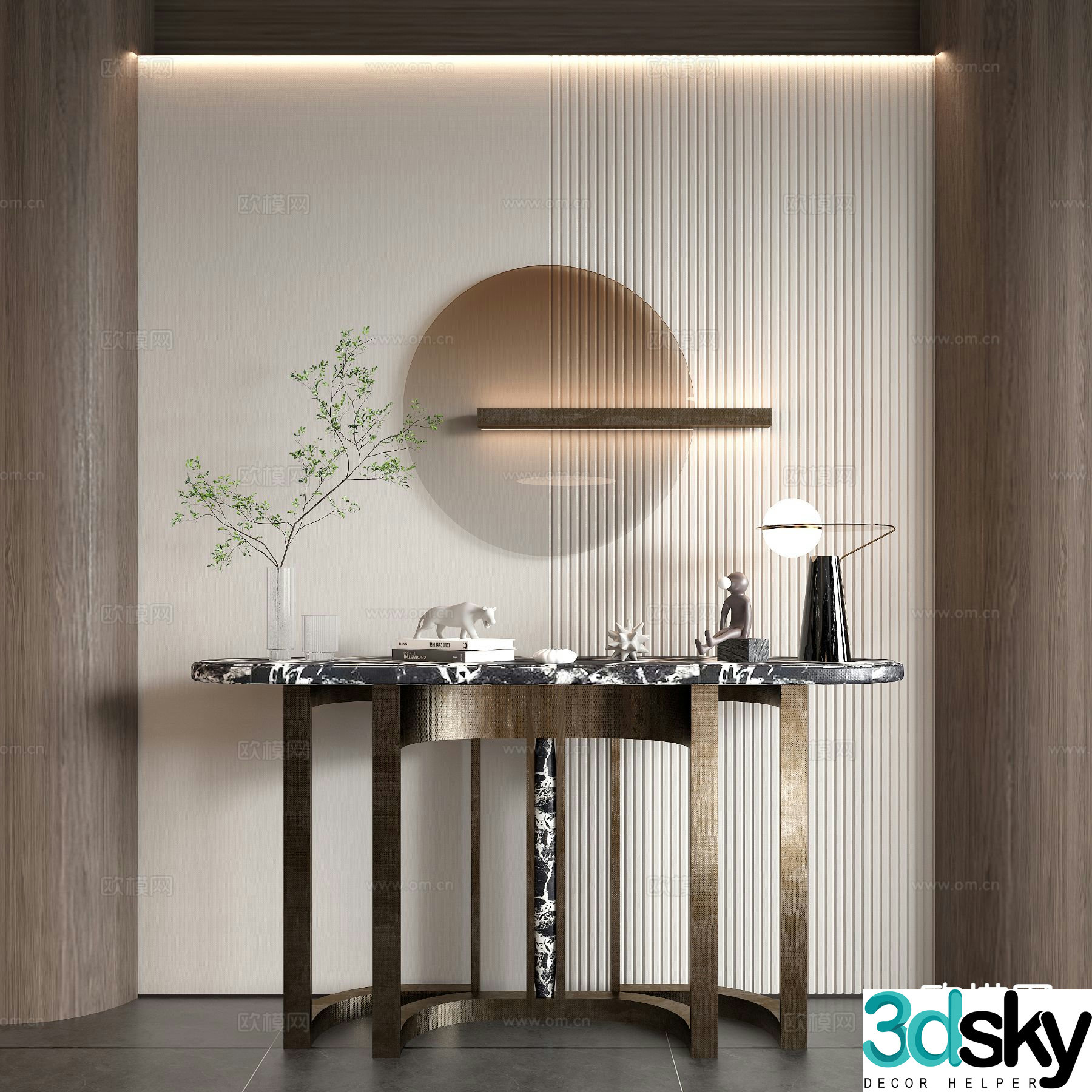 Modern Duanjingdai 3D model