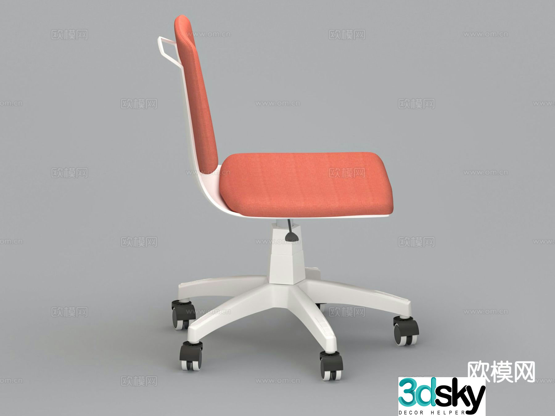 Office chair staff chair conference chair 3d model