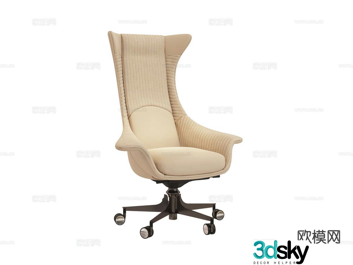 visionnaire office chair executive chair boss chair 3d model