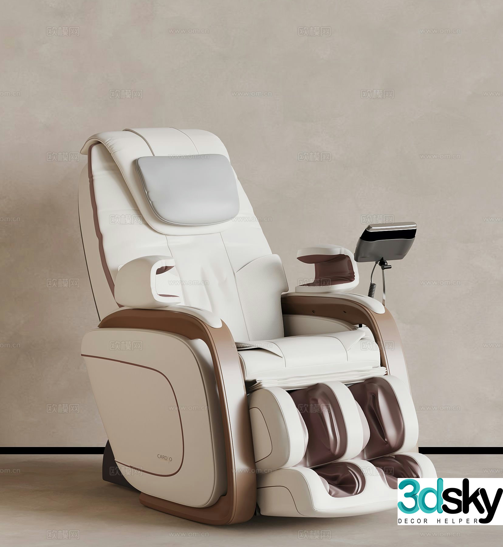 Modern massage chair massage sofa 3d model