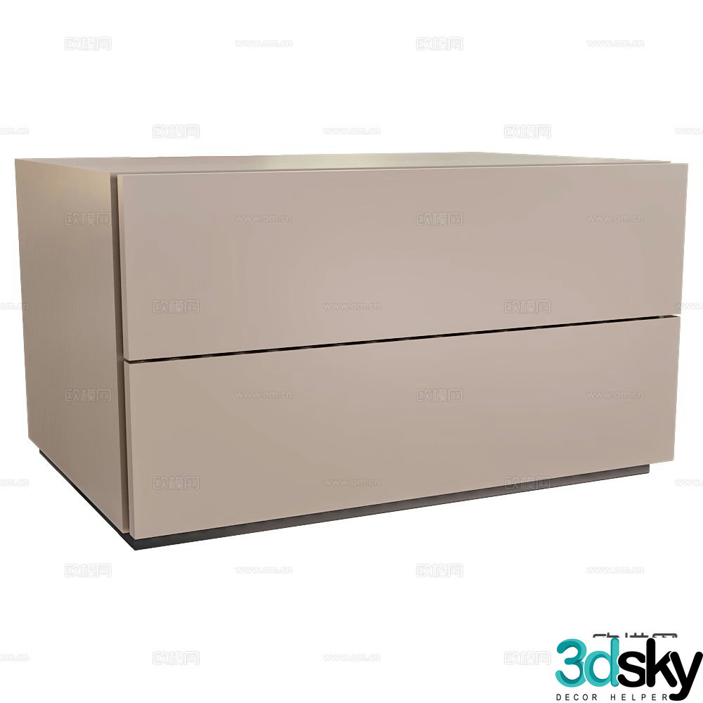 EmmeBi French bedside table 3d model