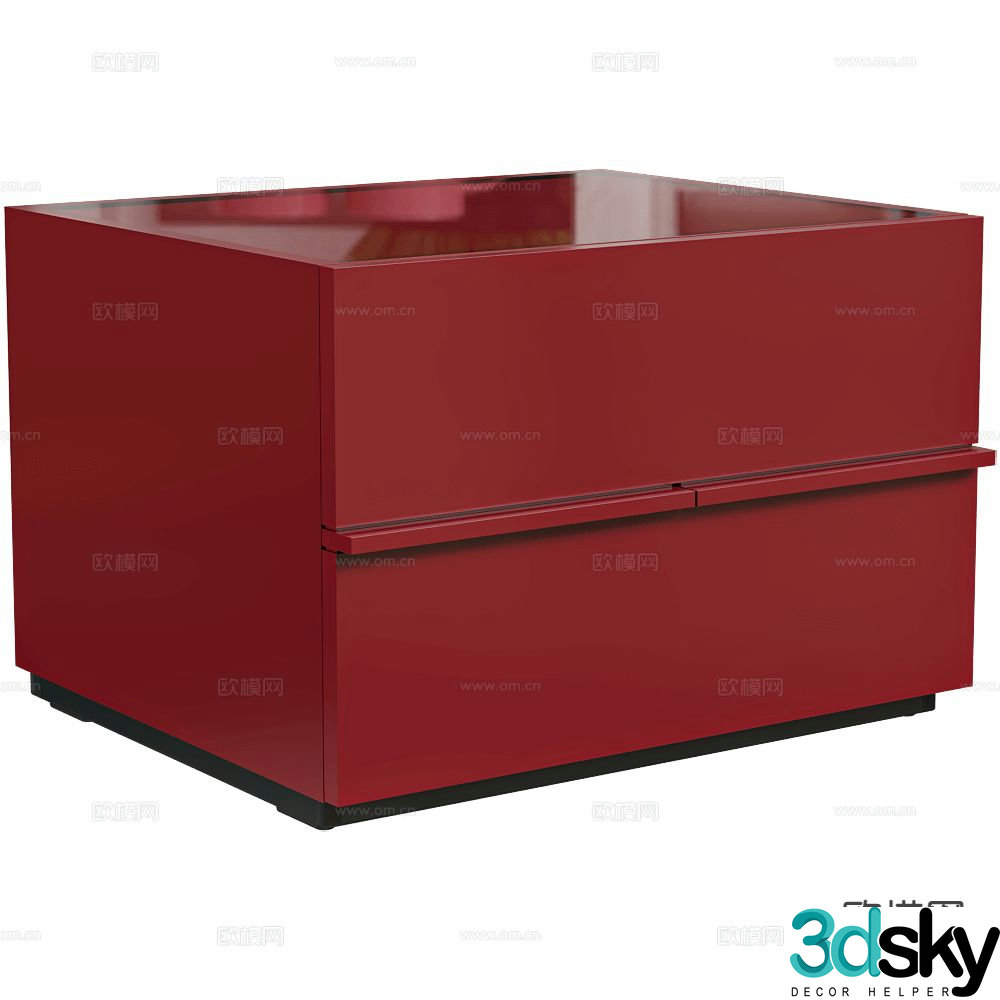 EmmeBi bedside table 3d model