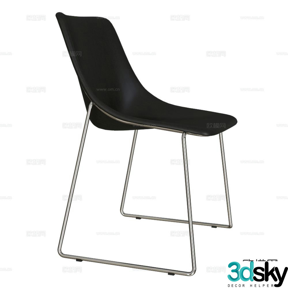 Inno chair dining chair 3d model
