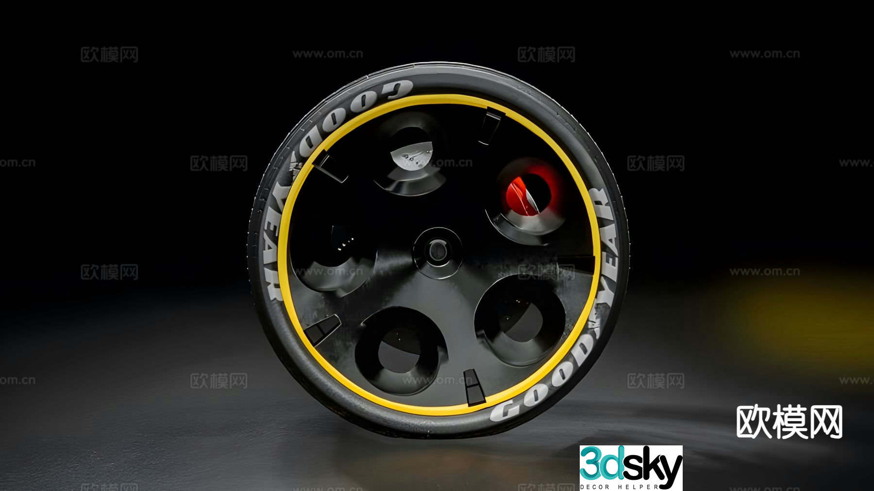 wheel 3d model