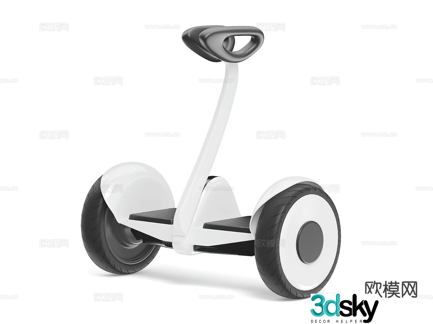 Balance car 3d model