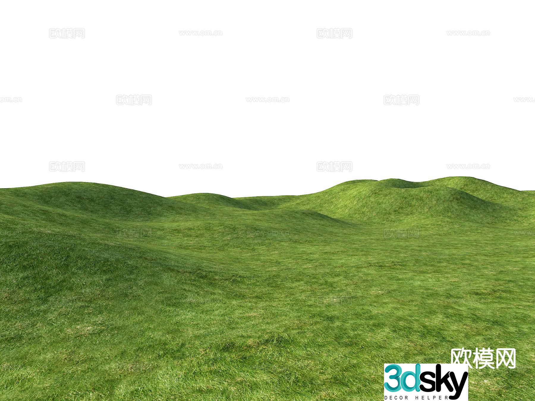 Modern landscape mountains mountain terrain mountain park terrain 3d model