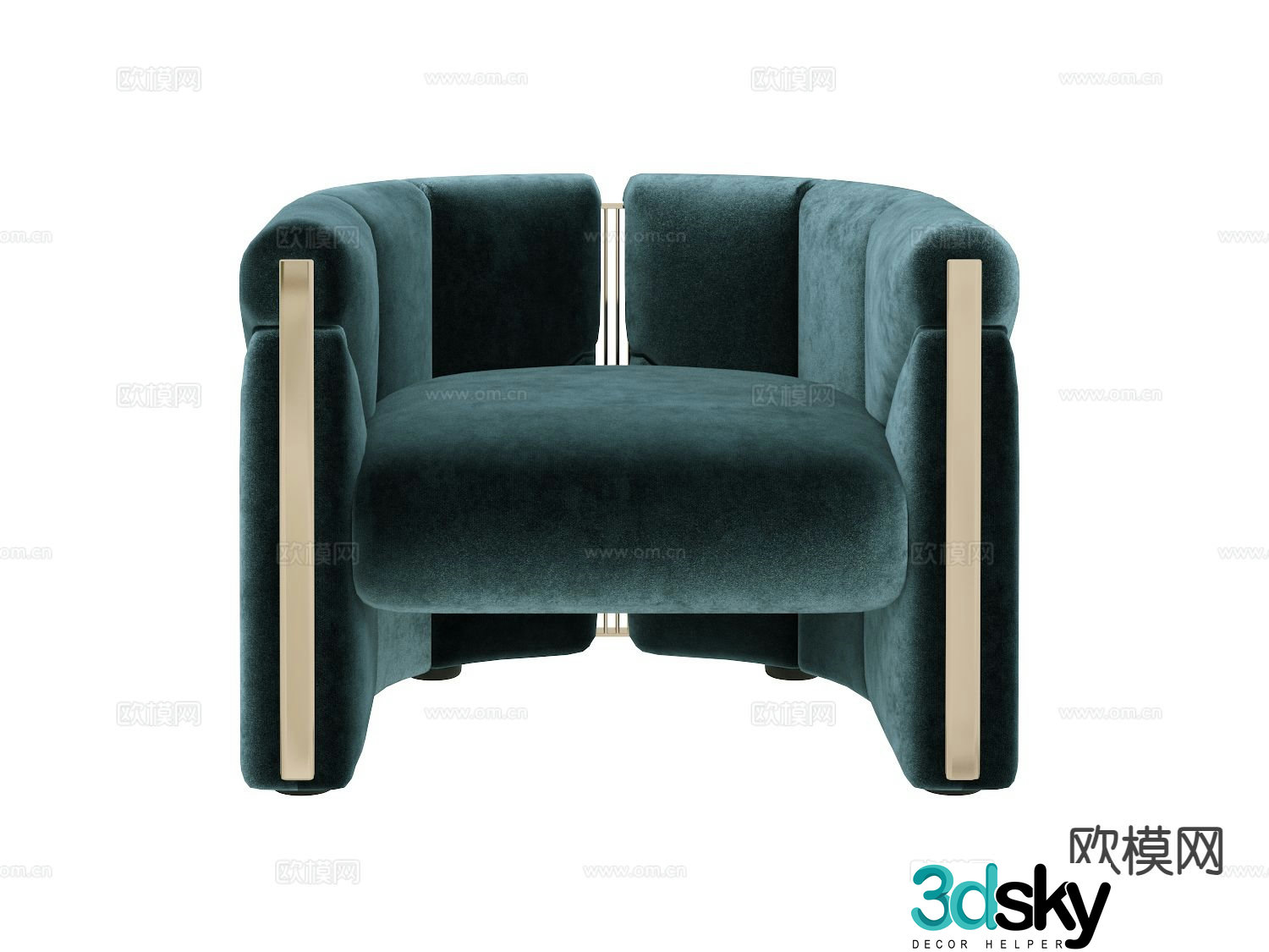 visionnaire leisure chair leisure sofa 3d model