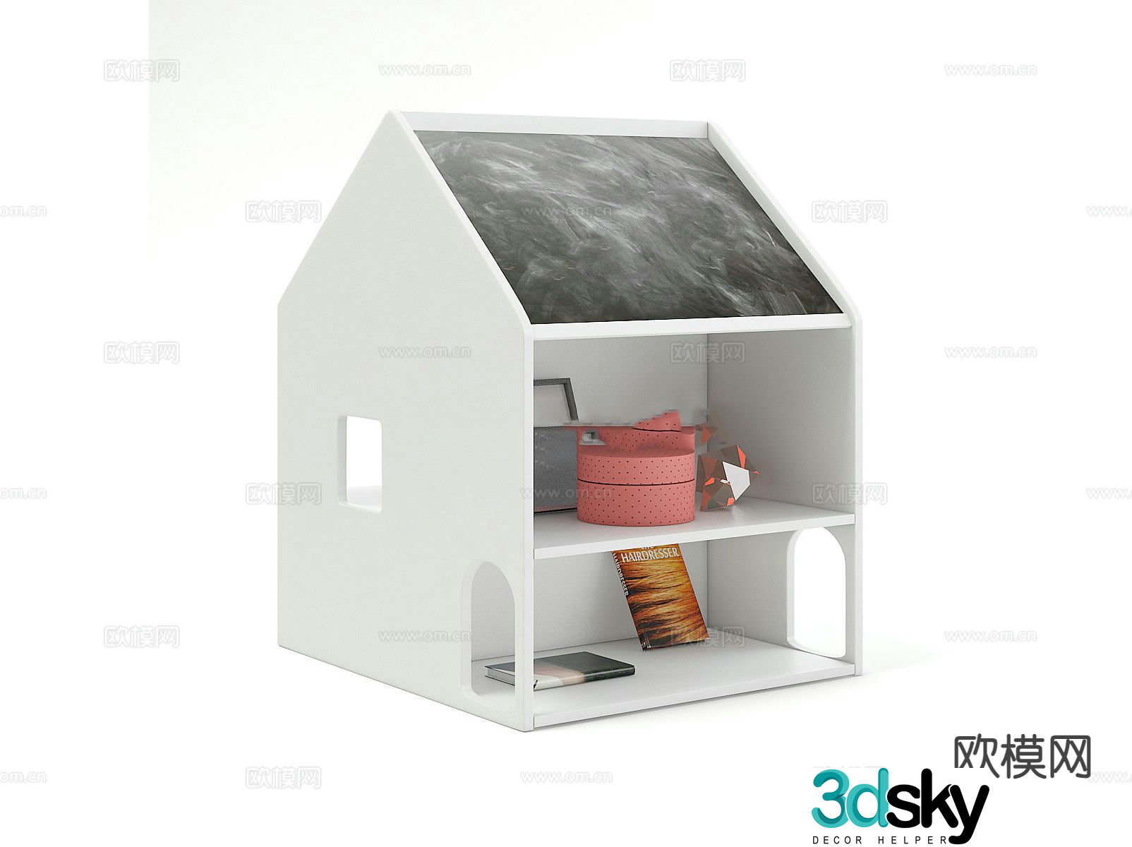Children’s cabinet toy cabinet 3d model