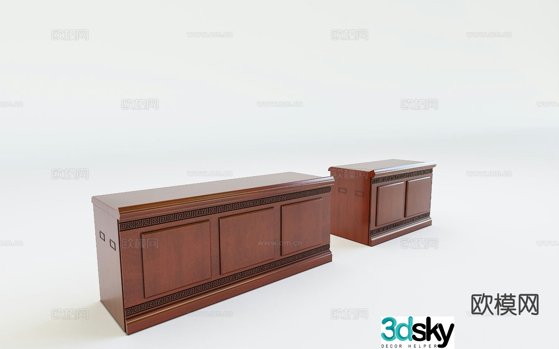 conference table conference table bar table 3d model