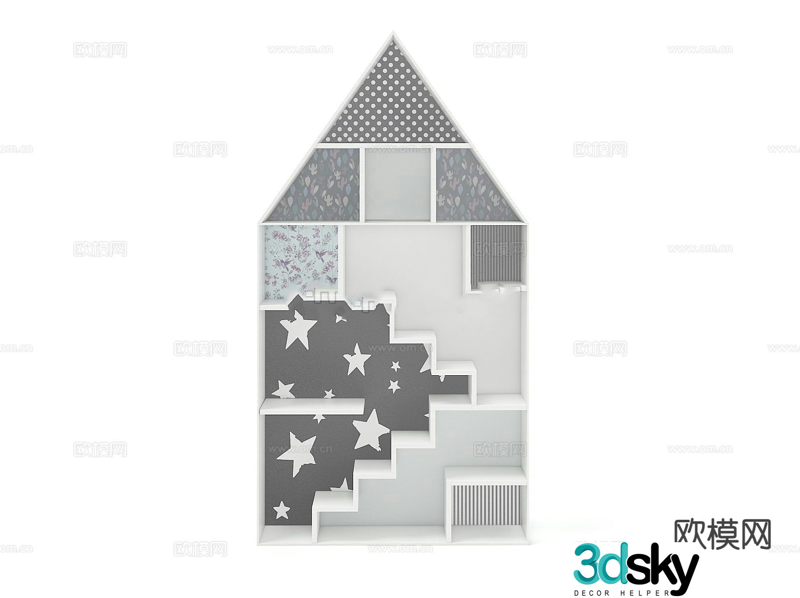 Children’s decorative cabinet 3d model