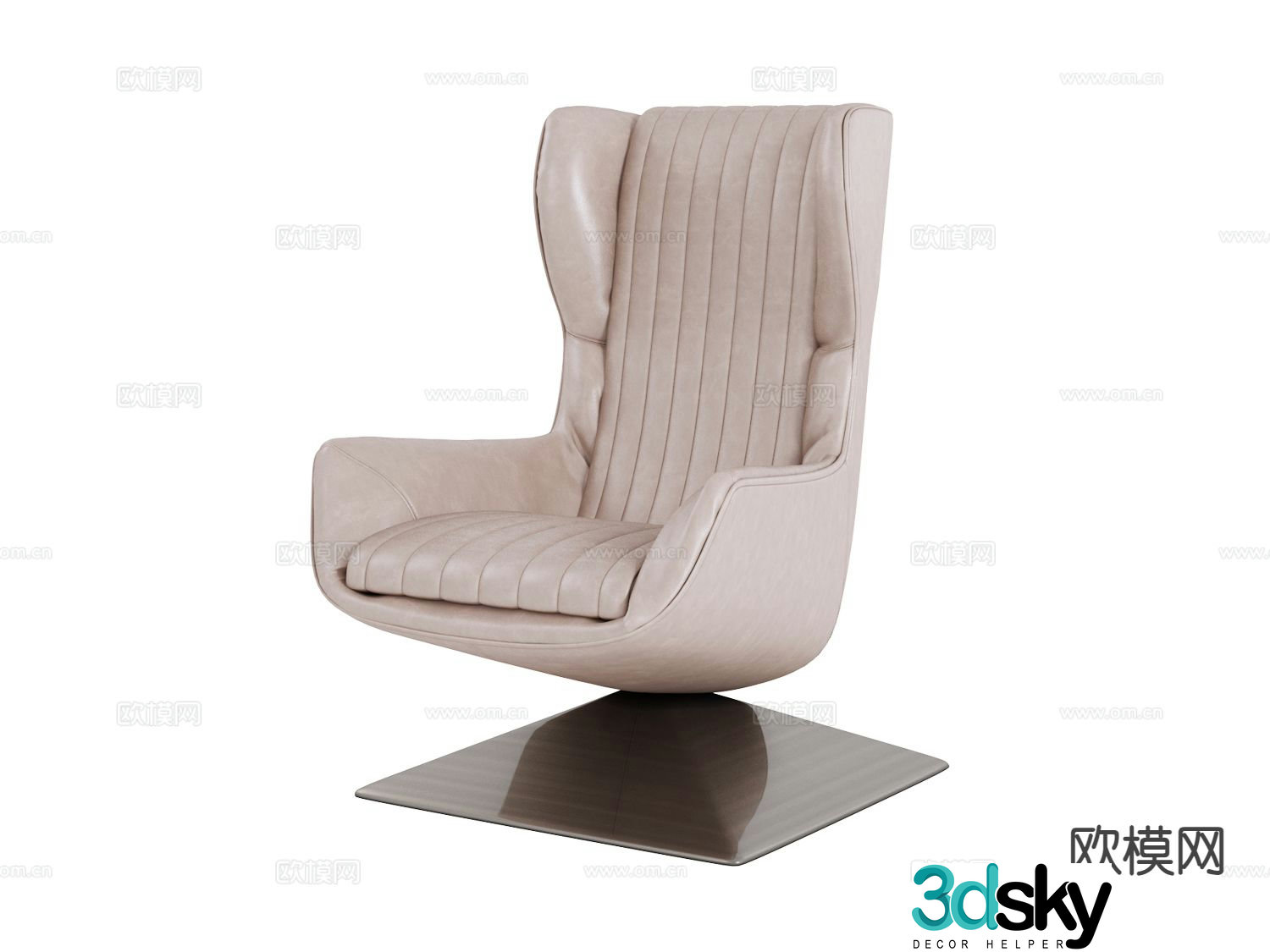 visionnaire boss chair executive chair armchair 3d model