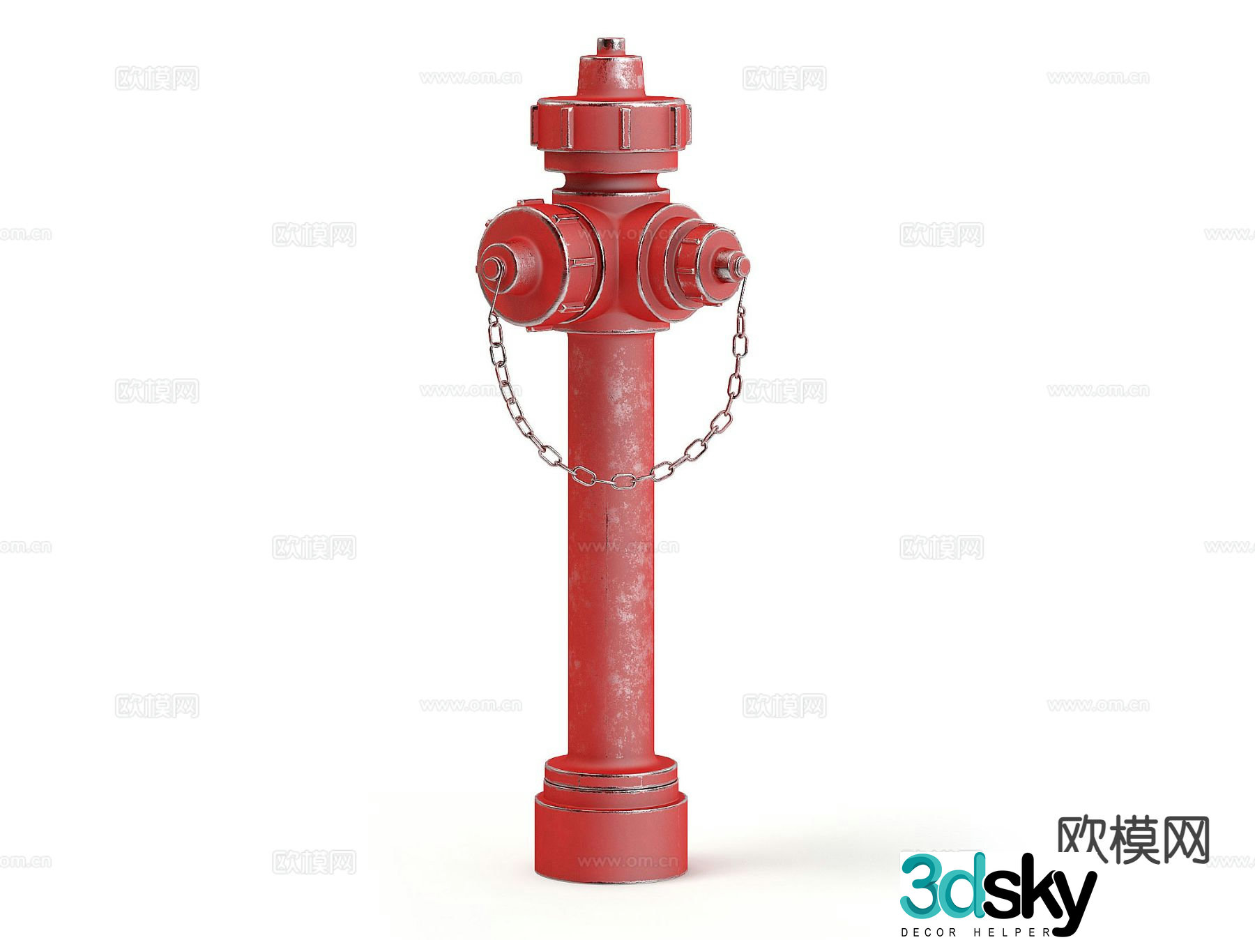 Fire Facility Fire Hydrant 3D Model