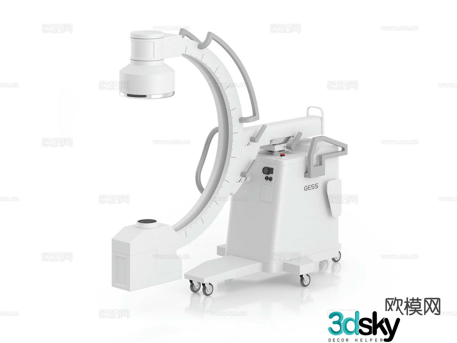 Medical device 3d model