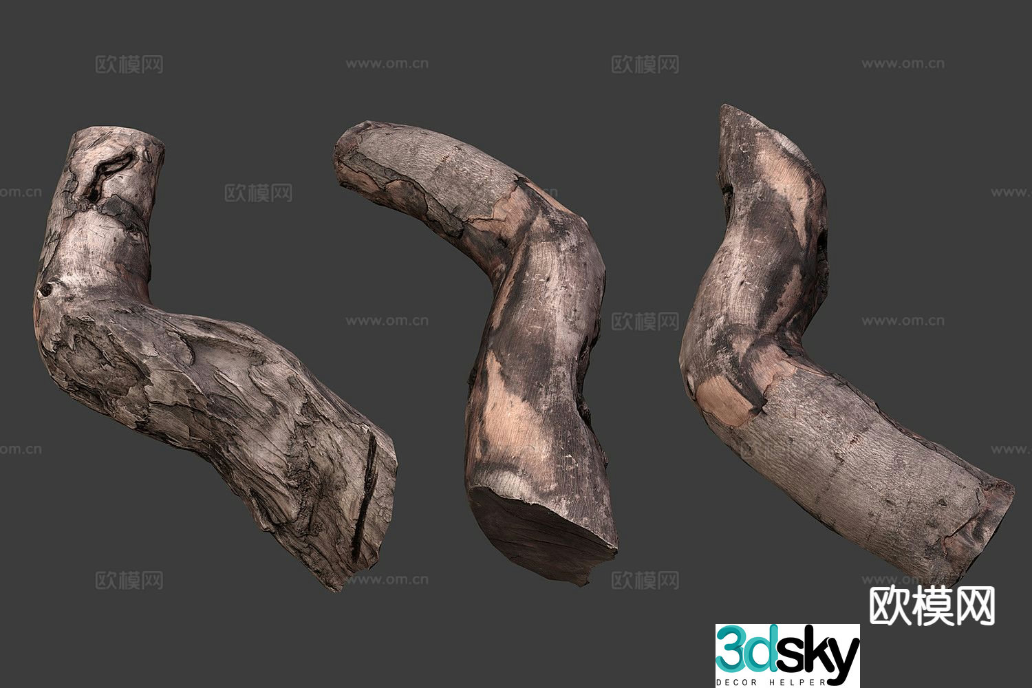wood firewood firewood wood 3d model