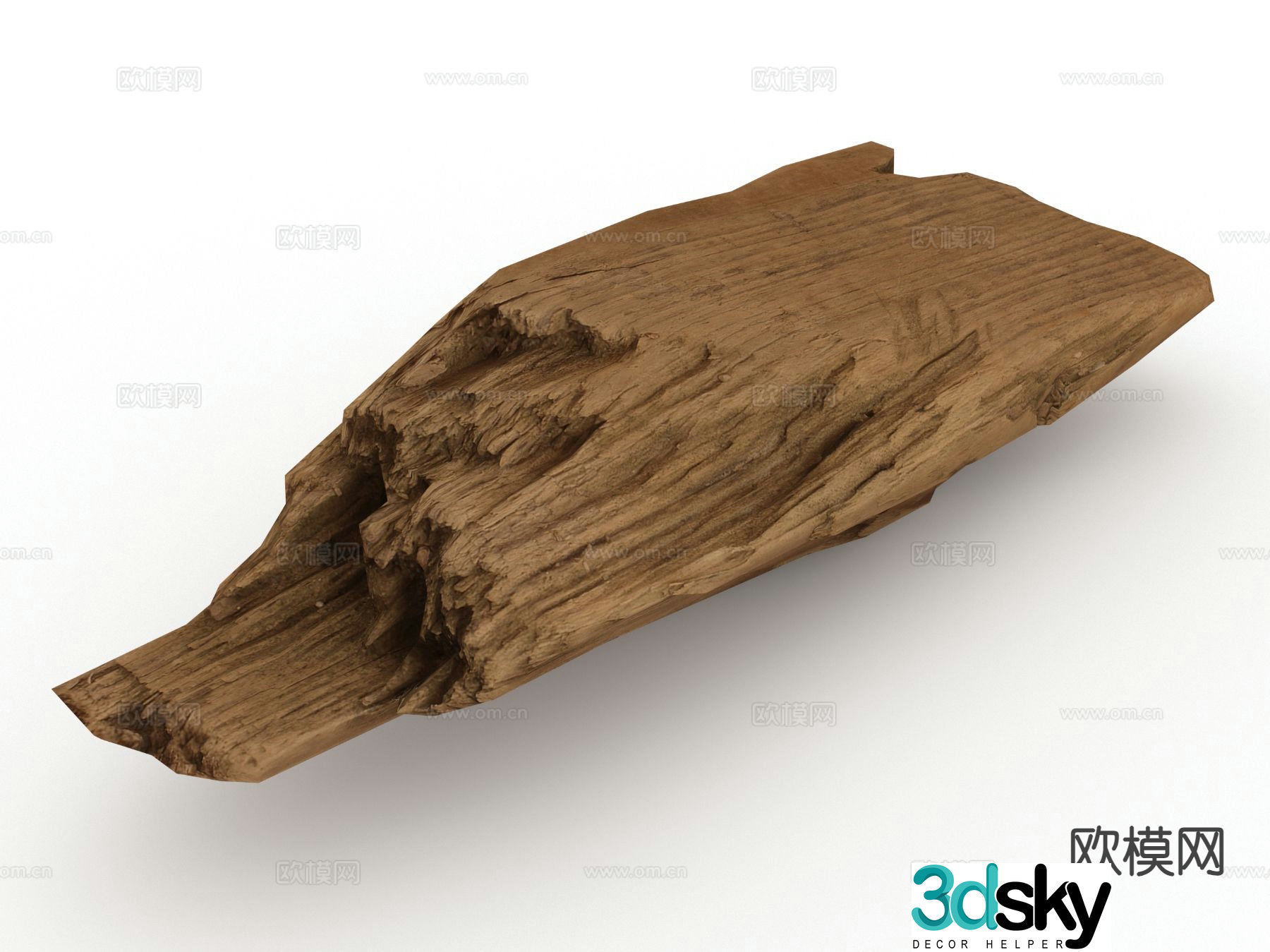 wood firewood 3d model