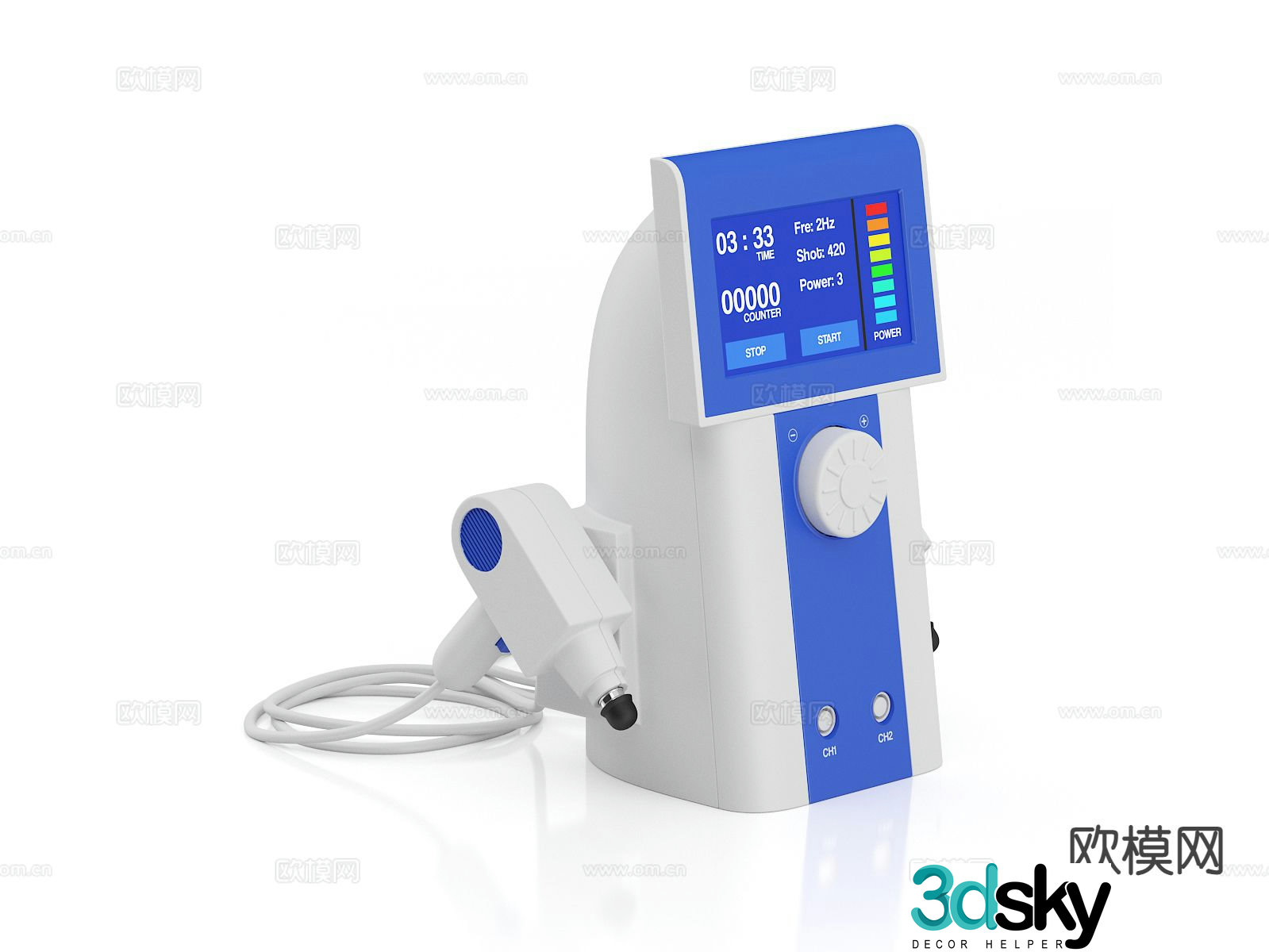 Medical device 3d model