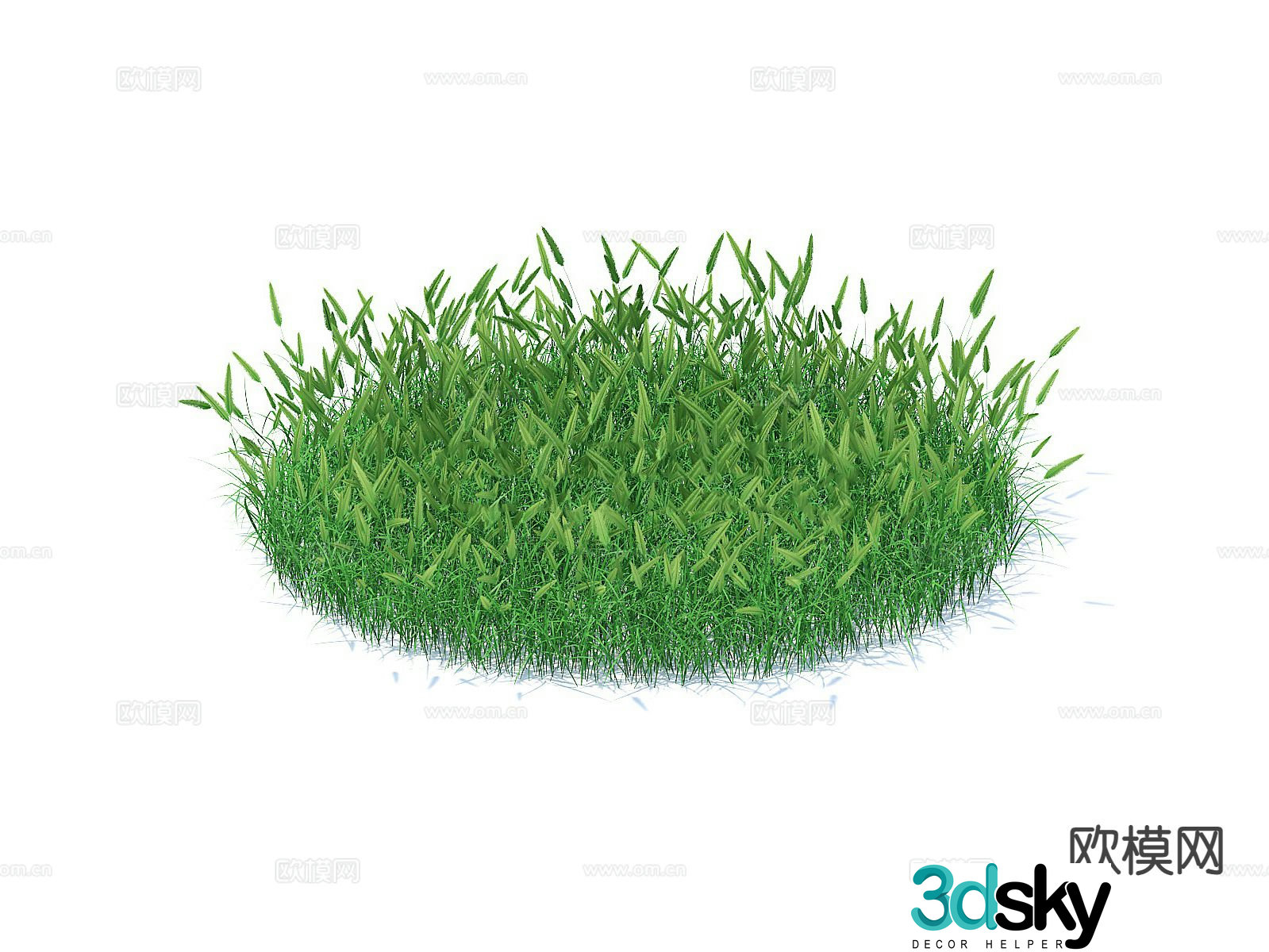 grass lawn 3d model