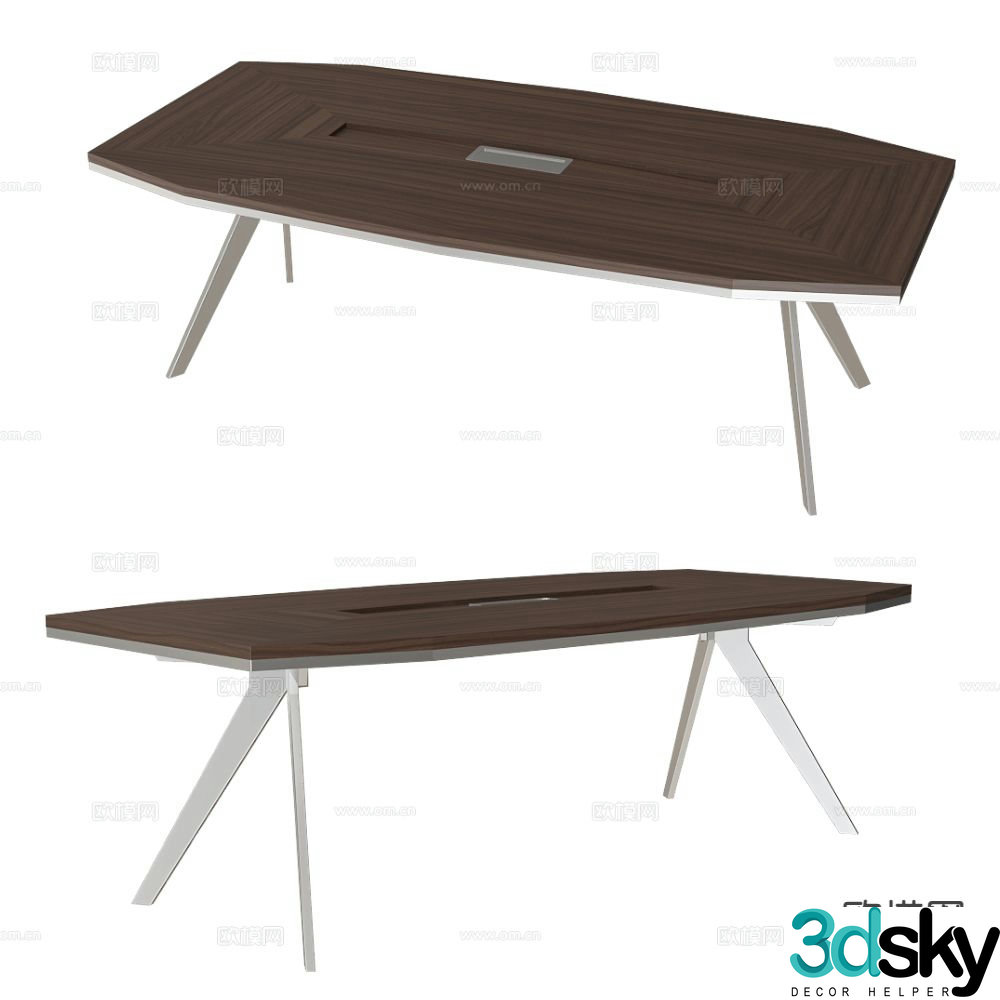 Bemondi conference table 3d model