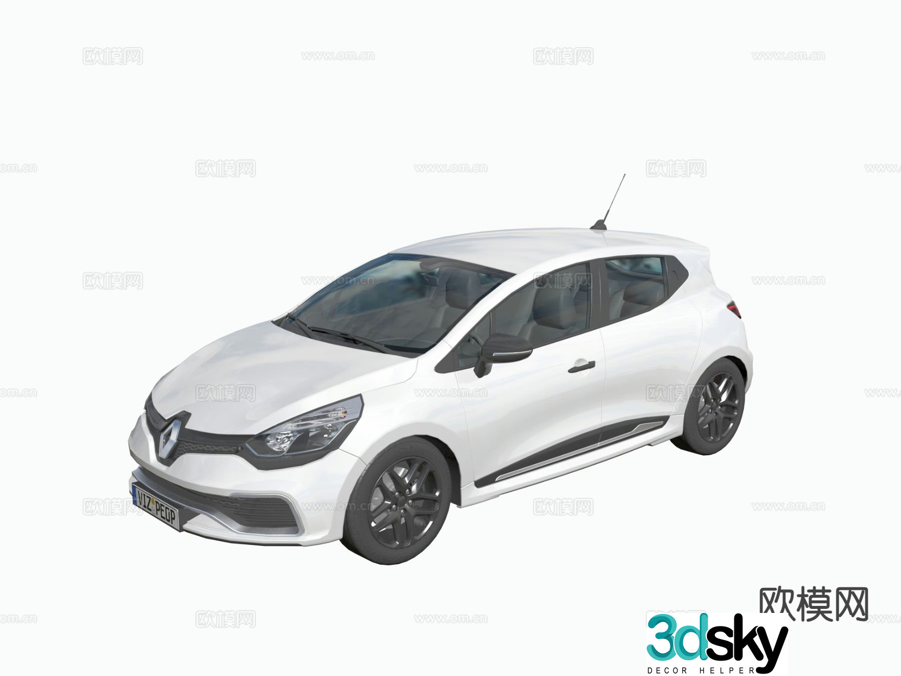 car sedan 3d model