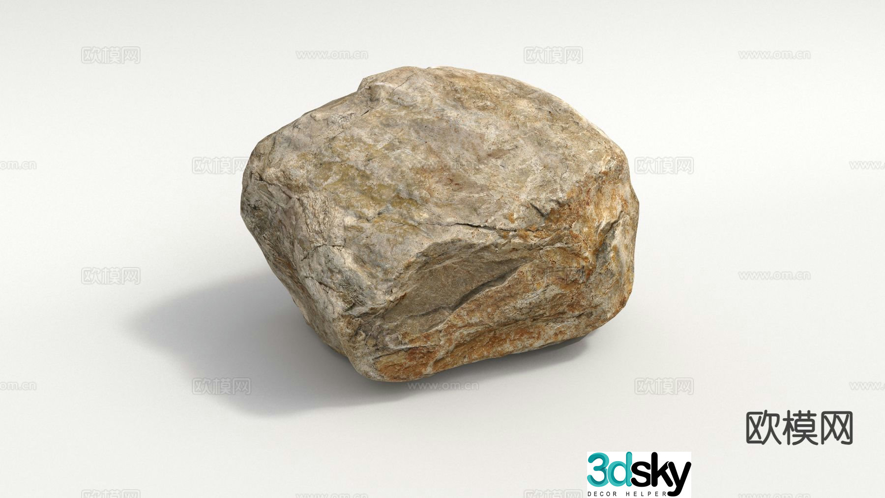 Landscape stone stone 3d model