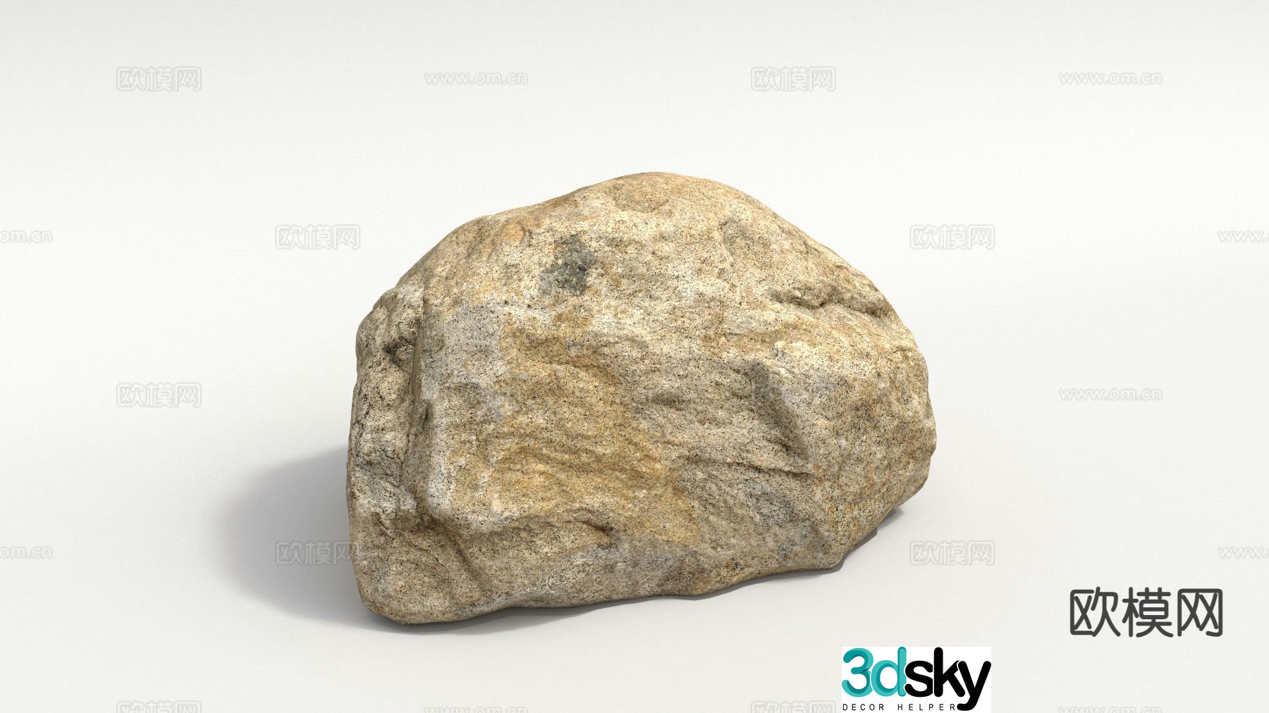 Landscape stone stone 3d model