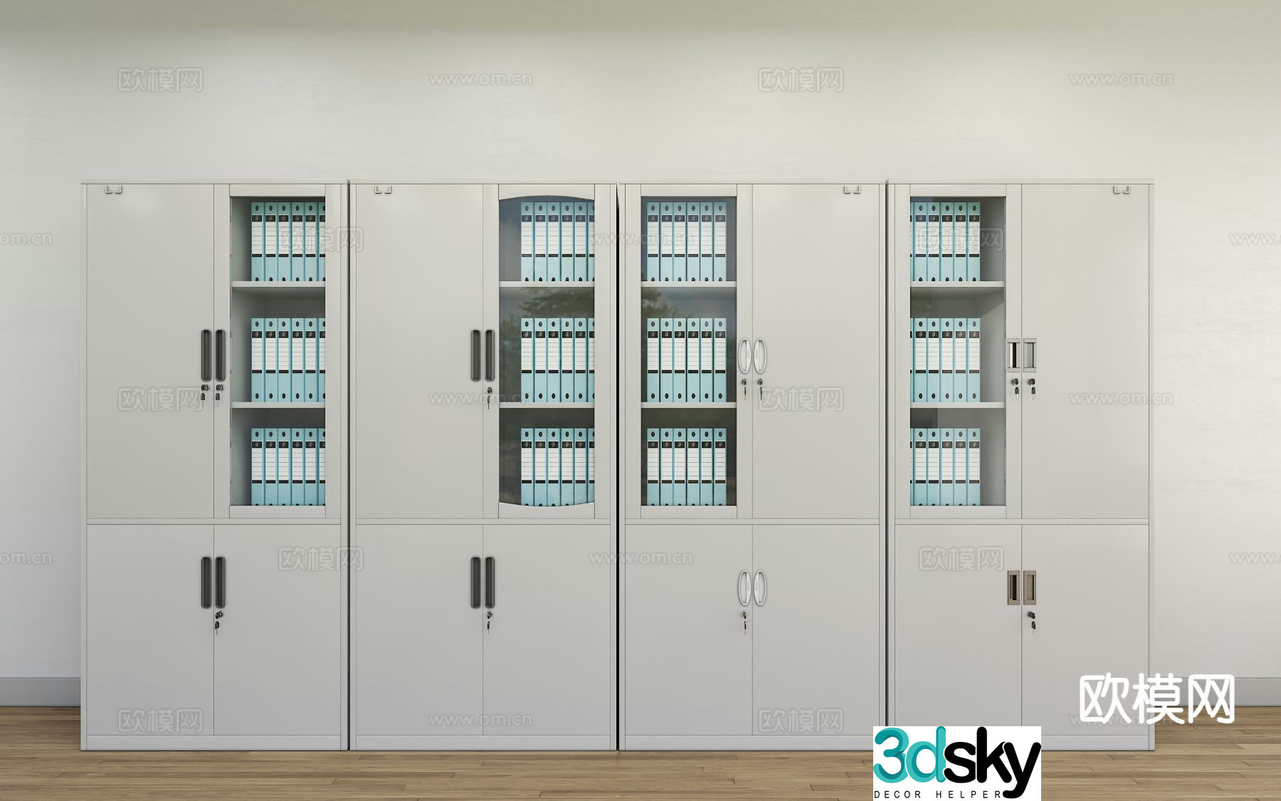 File cabinet steel bookcase password cabinet security cabinet 3d model