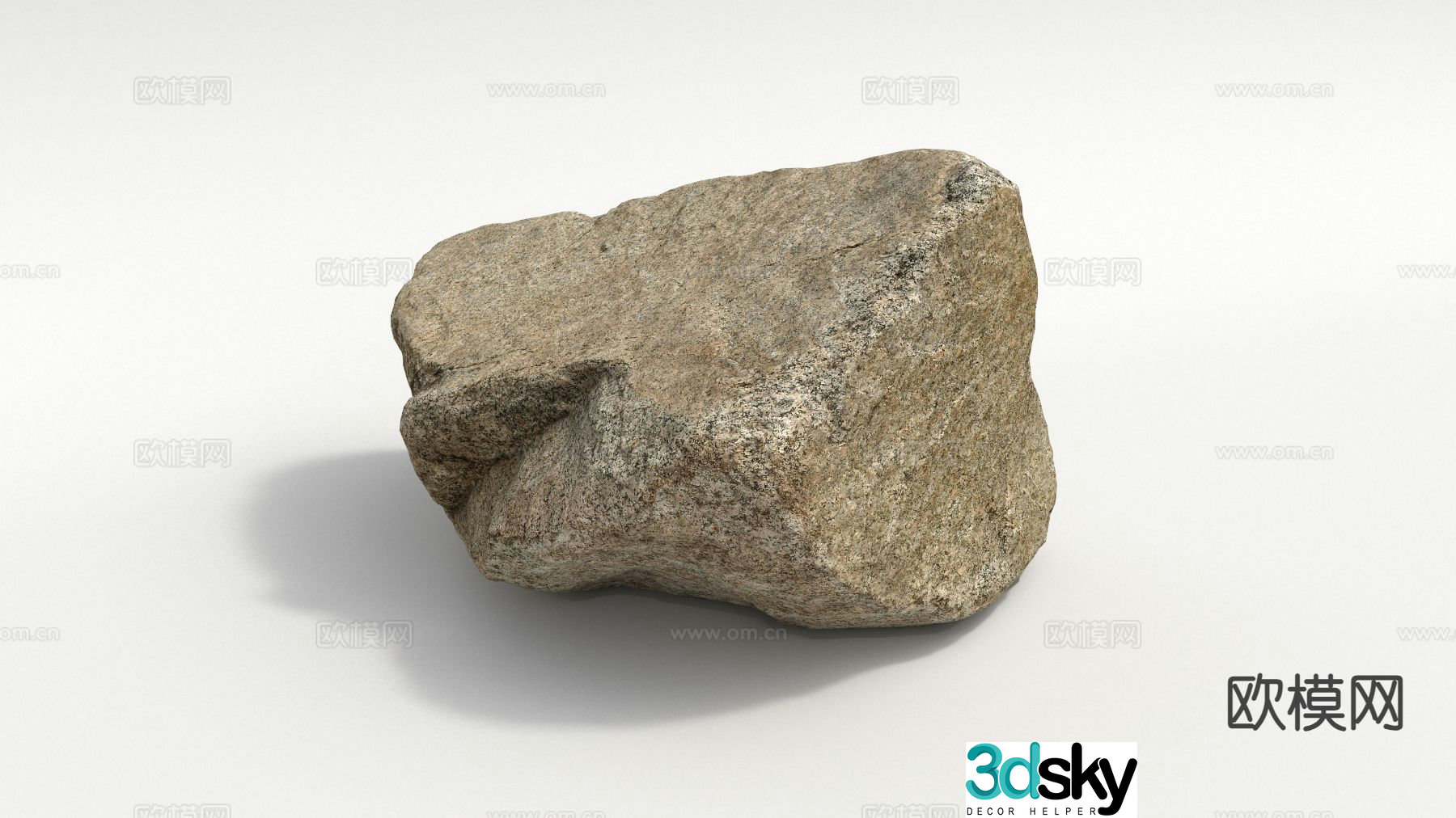 Landscape stone stone 3d model